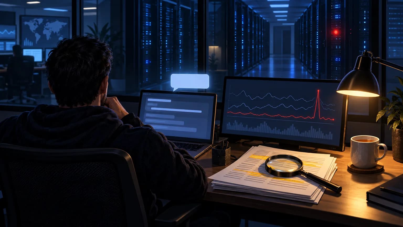 AI Agent for Alert Triage Without Auto-Remediation